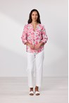 LAILA TOP - pink flora